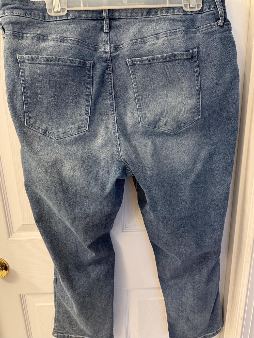 C EST 1946 Stretch Jeans with Embroidered Flowers Sz 16W - Picture 3 of 5